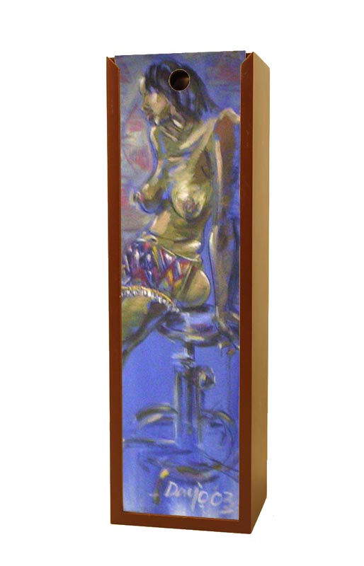 Cameroon Skirt African American Wine Box